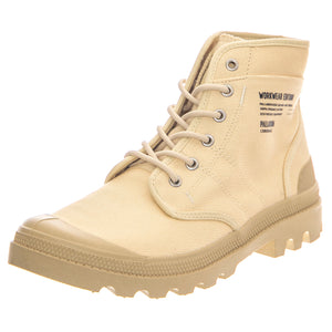Pallabrousse WW Sahara - Scarpe Profilo Alto Uomo Beige PAS78564-210-M . PALLADIUM 