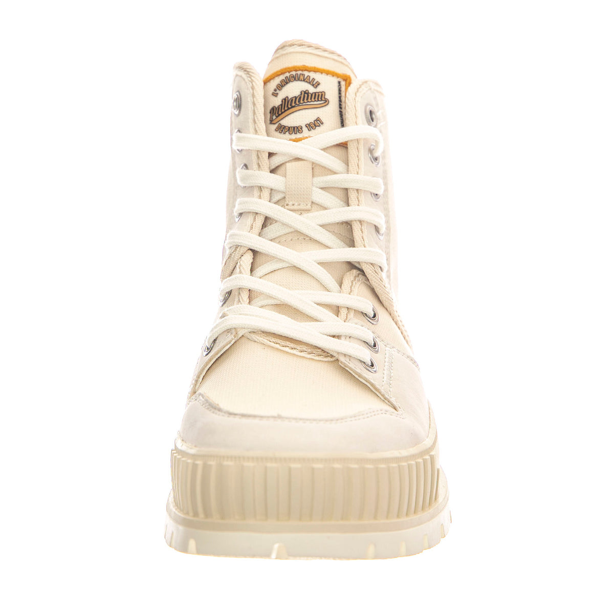 Pallashock WW Cream White - Scarpe Profilo Alto Uomo Beige PAS78565-180-M . PALLADIUM 