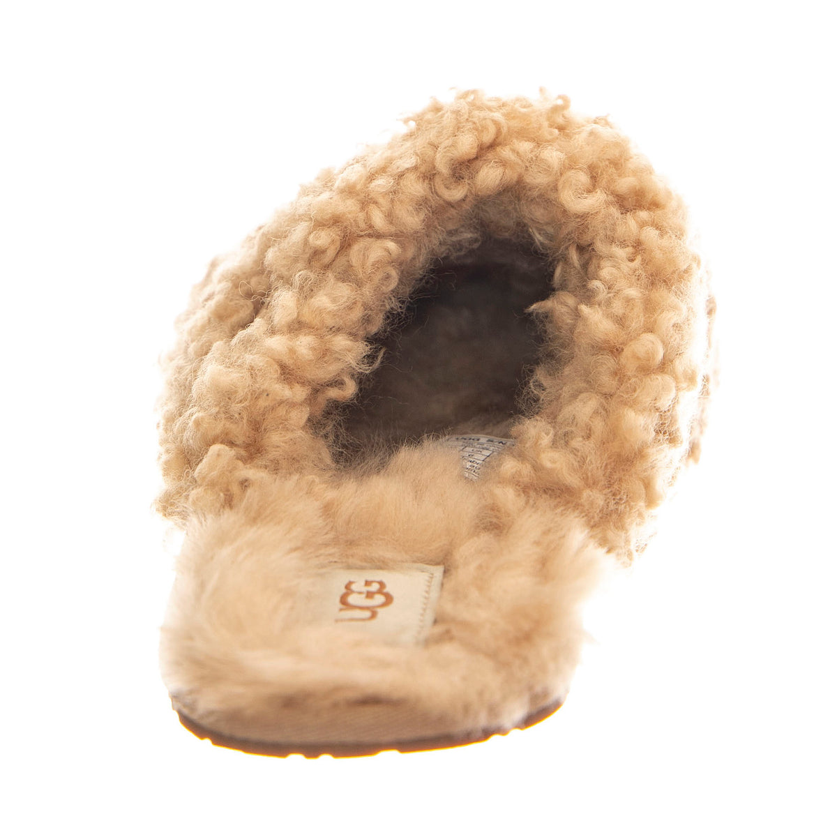 Maxi Curly Slide Sand - Sandali / Ciabatte Donna Grige UGSMCUSLSAN1133151W . UGG 