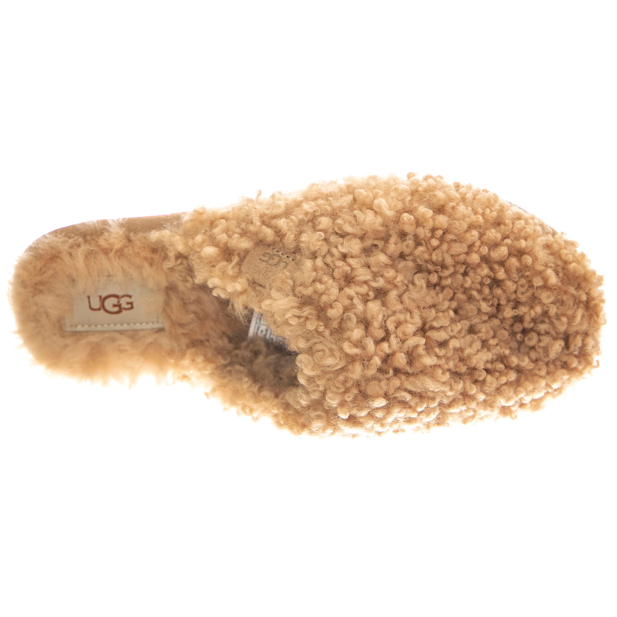Maxi Curly Slide Sand - Sandali / Ciabatte Donna Grige UGSMCUSLSAN1133151W . UGG 