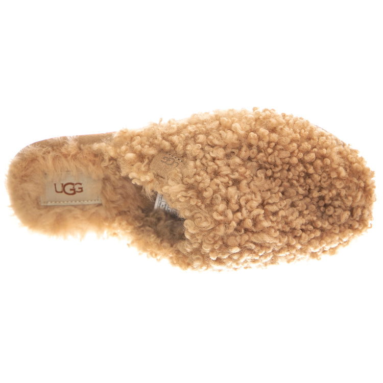 Maxi Curly Slide Sand - Sandali / Ciabatte Donna Grige UGSMCUSLSAN1133151W . UGG 