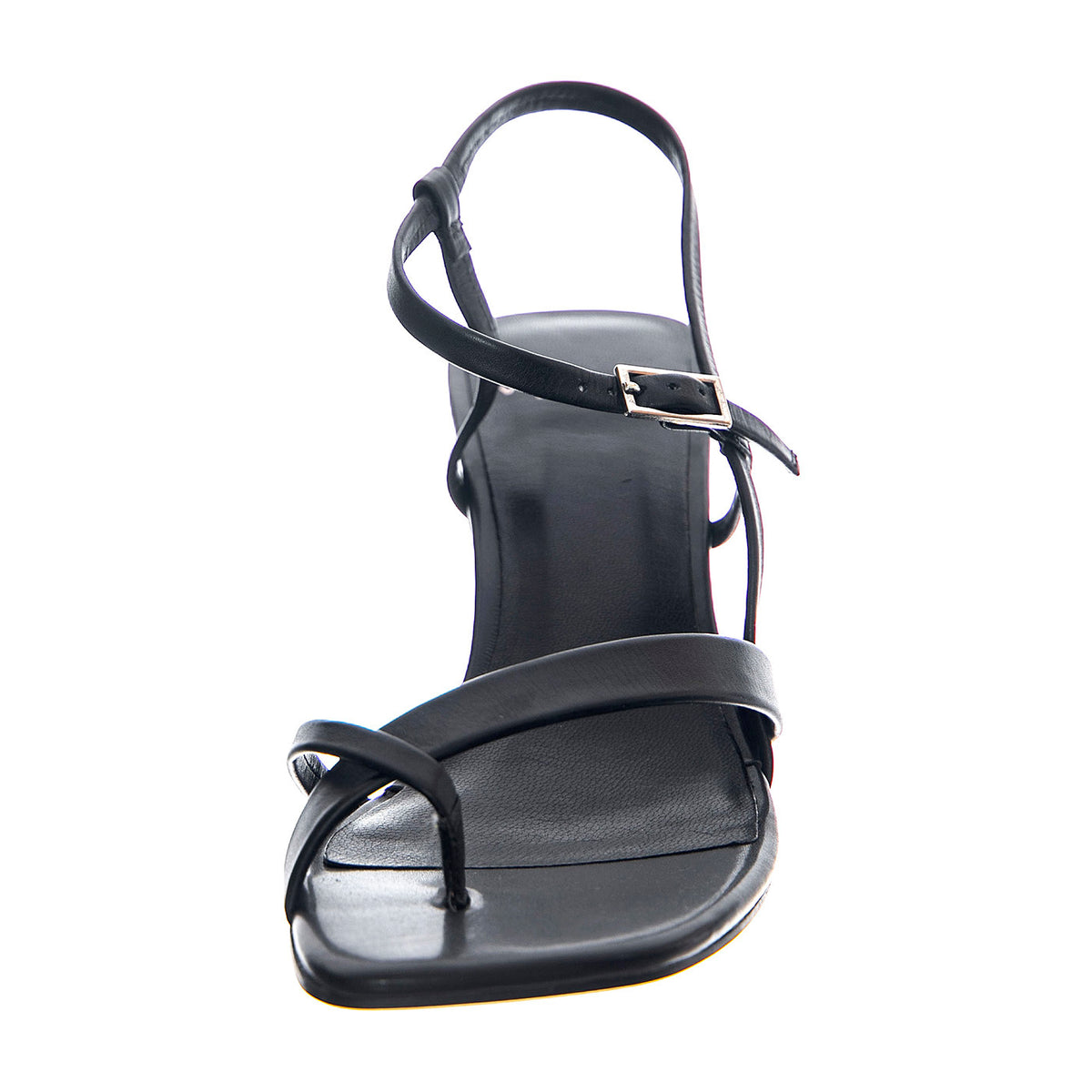 Luisa Black Cow Leather Chrome Free Tanned - Sandali Donna Neri VBS5312-301-20 . VAGABOND 