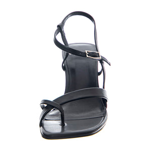 Luisa Black Cow Leather Chrome Free Tanned - Sandali Donna Neri VBS5312-301-20 . VAGABOND 