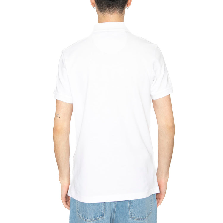 Tartan Piquet Polo White / Dress - Polo Uomo Bianca MML0012-WHITE/DRESS . BARBOUR 