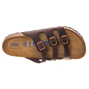 Florida SFB Habana, Oiled Leather - Sandali Donna Marroni 053901 . BIRKENSTOCK 