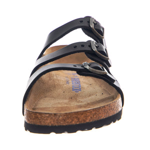 Florida SFB black, Oiled Leather - Sandali Donna Neri 1011445 . BIRKENSTOCK 