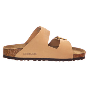 Arizona Big Buckle sandcastle, Nubuck Leather - Sandali Donna Beige 1024064 . BIRKENSTOCK 