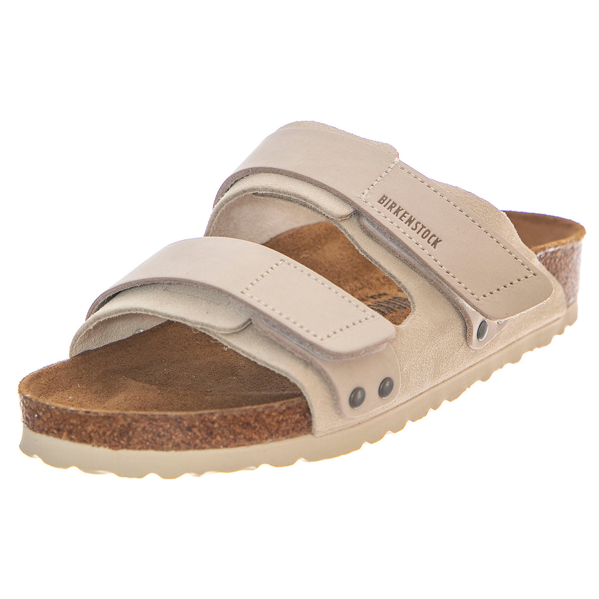 Uji antique white, Suede Leather/Nubuck - Sandali Donna Bianco 1024822 . BIRKENSTOCK 