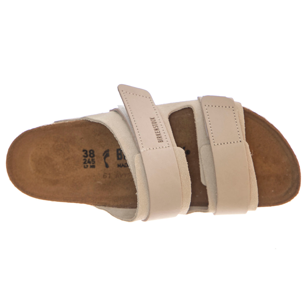 Uji antique white, Suede Leather/Nubuck - Sandali Donna Bianco 1024822 . BIRKENSTOCK 