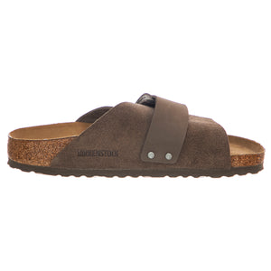 Kyoto concrete gray, Suede Leather/Nubuck - Sandali Uomo / Donna Grigi 1029138 . BIRKENSTOCK 
