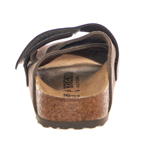 Kyoto concrete gray, Suede Leather/Nubuck - Sandali Uomo / Donna Grigi 1029138 . BIRKENSTOCK 