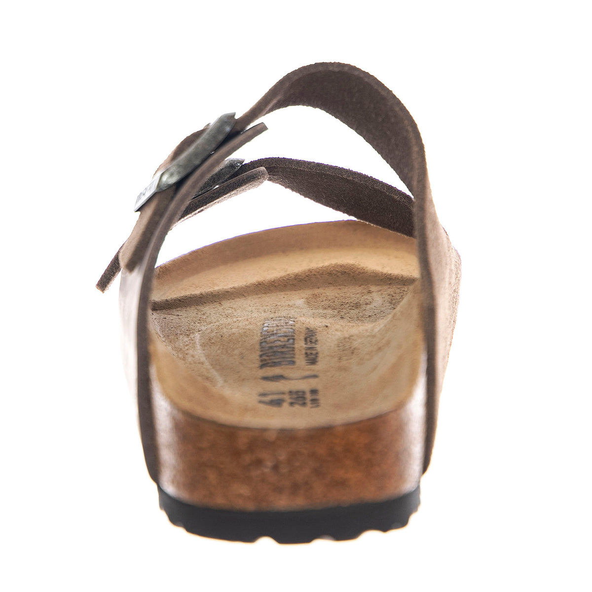 Arizona concrete gray, Suede Leather/Oiled - Sandali Uomo / Donna Grigi 1029167 . BIRKENSTOCK 