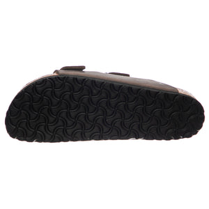 Arizona concrete gray, Suede Leather/Oiled - Sandali Uomo / Donna Grigi 1029167 . BIRKENSTOCK 