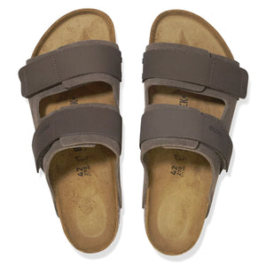 Uji Concrete Gray, Suede Leather / Nubuck - Sandali Uomo Grigi 1029259 . BIRKENSTOCK 