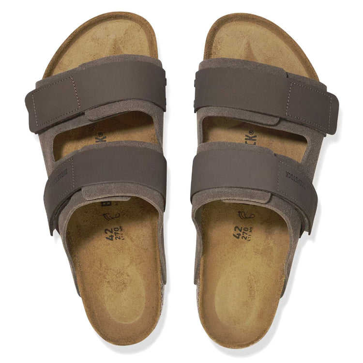 Uji Concrete Gray, Suede Leather / Nubuck - Sandali Uomo Grigi 1029259 . BIRKENSTOCK 