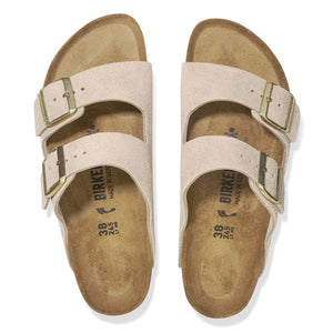 Arizona Sandcastle, Suede Leather - Sandali Donna Beige 1029260 . BIRKENSTOCK 