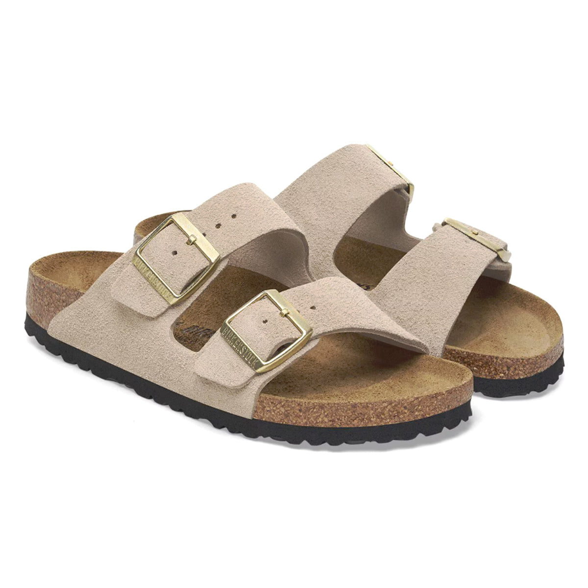 Arizona Sandcastle, Suede Leather - Sandali Donna Beige 1029260 . BIRKENSTOCK 
