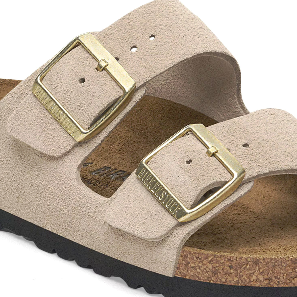 Arizona Sandcastle, Suede Leather - Sandali Donna Beige 1029260 . BIRKENSTOCK 