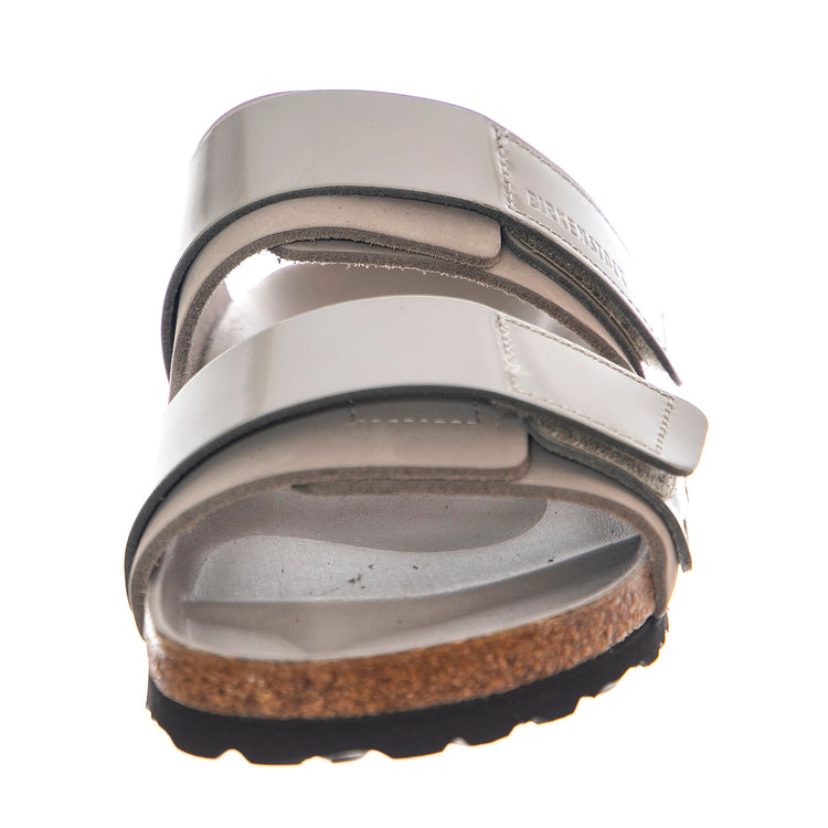 Uji stone coin, Nubuck Leather/High Shine Leather - Sandali Uomo / Donna Grigi 1029302 . BIRKENSTOCK 