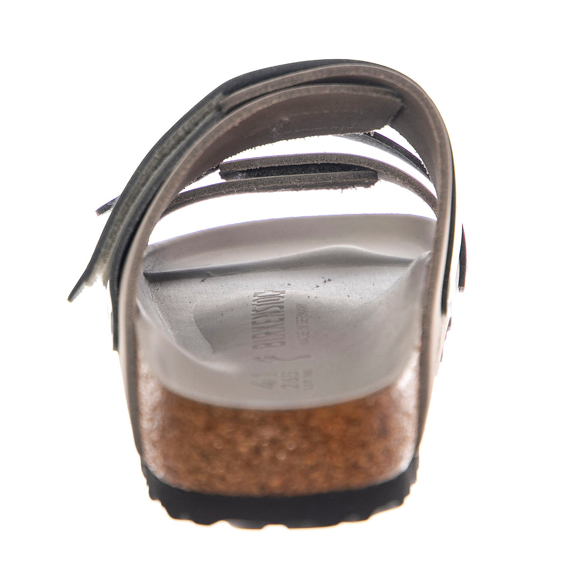 Uji stone coin, Nubuck Leather/High Shine Leather - Sandali Uomo / Donna Grigi 1029302 . BIRKENSTOCK 