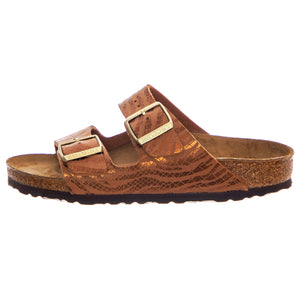 Arizona Zebra Pecan, Synthetics - Sandali Donna Marroni 1029509 . BIRKENSTOCK 