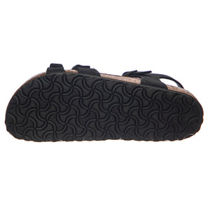 Kumba SFB black, Nubuck Leather - Sandali Donna Neri 1029526 . BIRKENSTOCK 