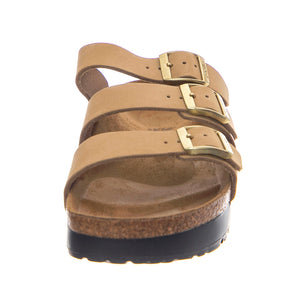 Florida Platf sandcastle, Nubuck Leather - Sandali Donna Beige 1029760 . BIRKENSTOCK 