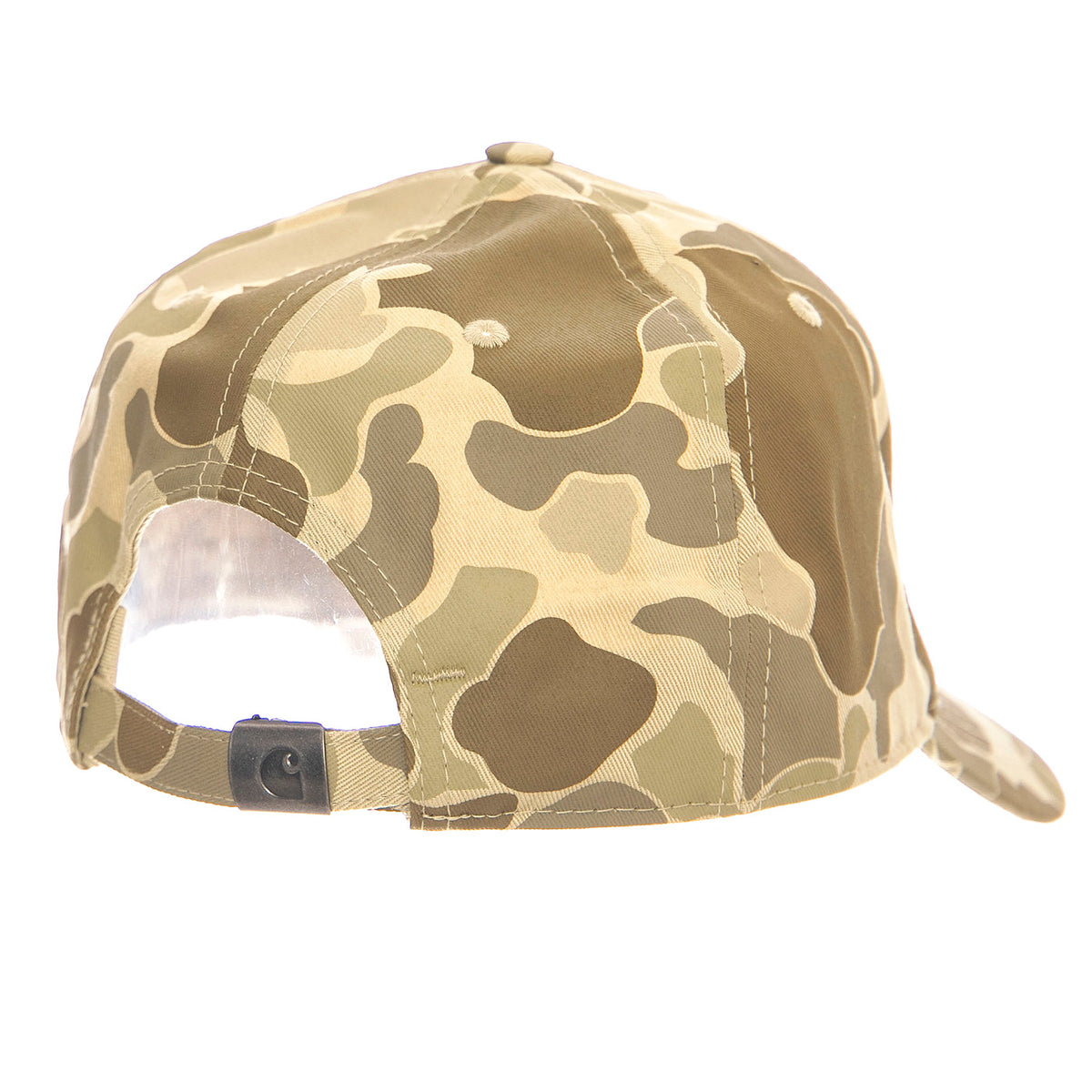 Madison Logo Cap Camo Duck, Desert / Black - Cappellino con Visiera Multicolore I023750.2VTXX . CARHARTT WIP 