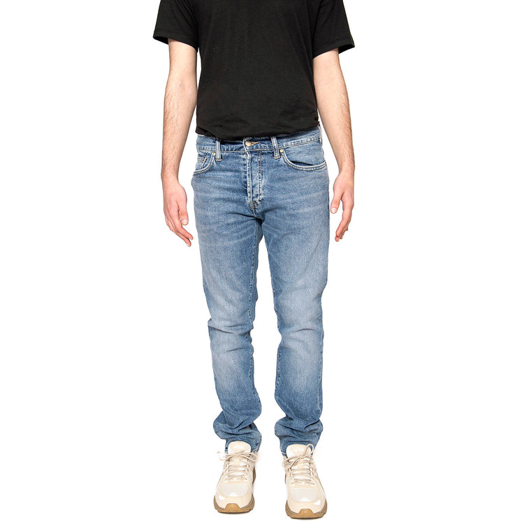 Klondike Pant Blue - Pantalon Denim Jeans Uomo Blu I024898.01WJ . CARHARTT WIP 