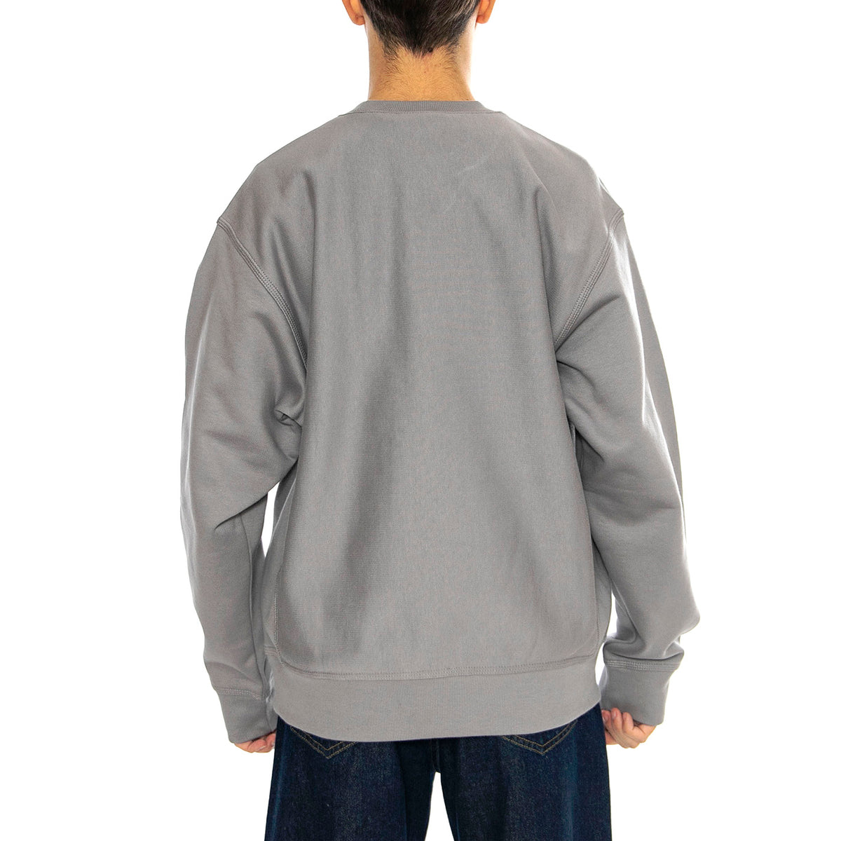 American Script Sweat Yosemite - Felpa Girocollo Uomo Grigia I025475.2LRXX . CARHARTT WIP 