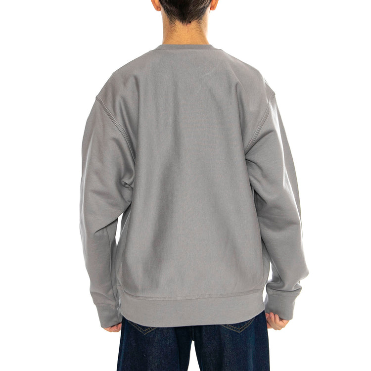 American Script Sweat Yosemite - Felpa Girocollo Uomo Grigia I025475.2LRXX . CARHARTT WIP 