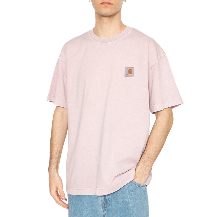 S/S Nelson T-Shirt Hortensia - Magletta Girocollo Uomo Viola I029949.2P8GD . CARHARTT WIP 