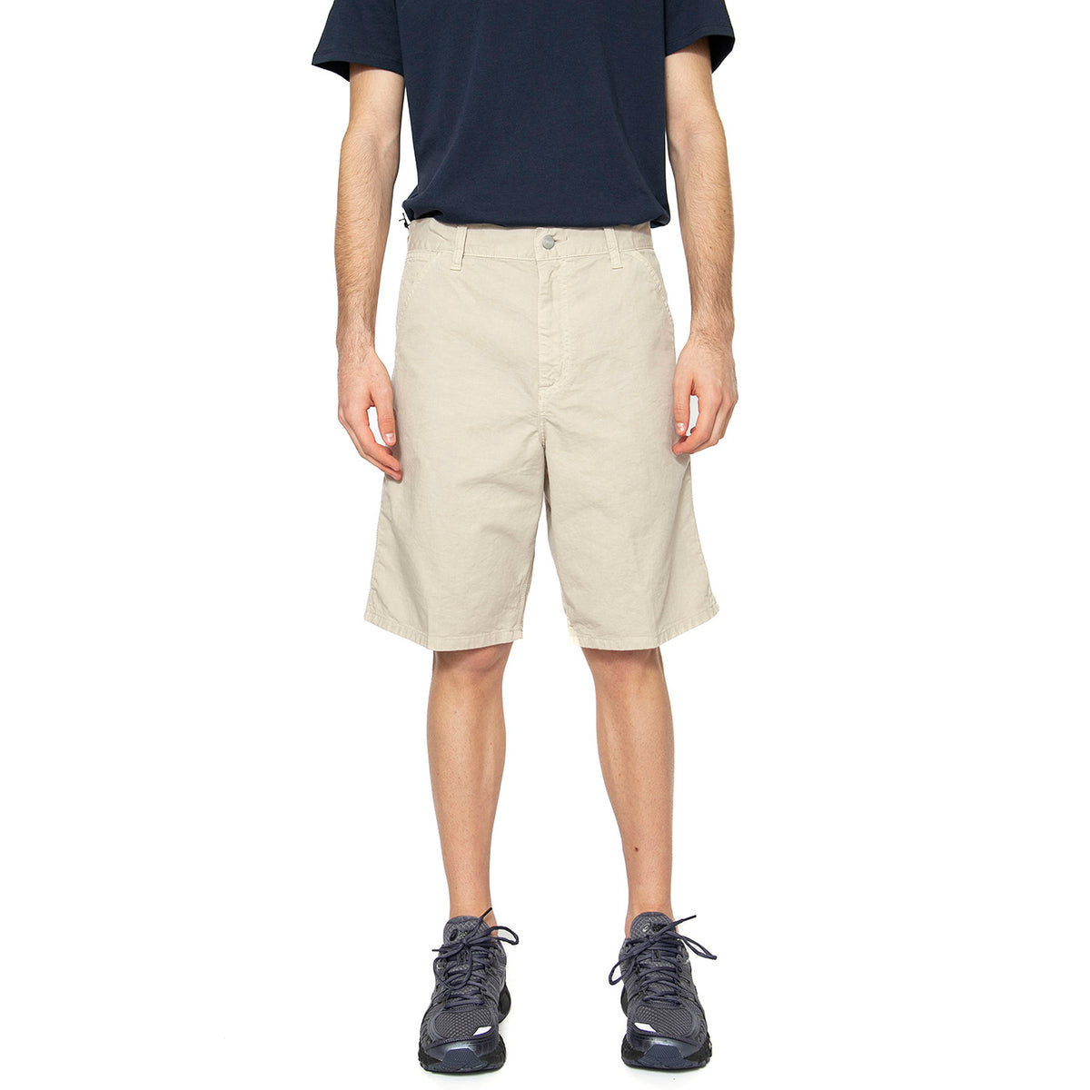 Single Knee Short Fleur De Sel - Bermuda Uomo Beige I031504.2LPGD . CARHARTT WIP 