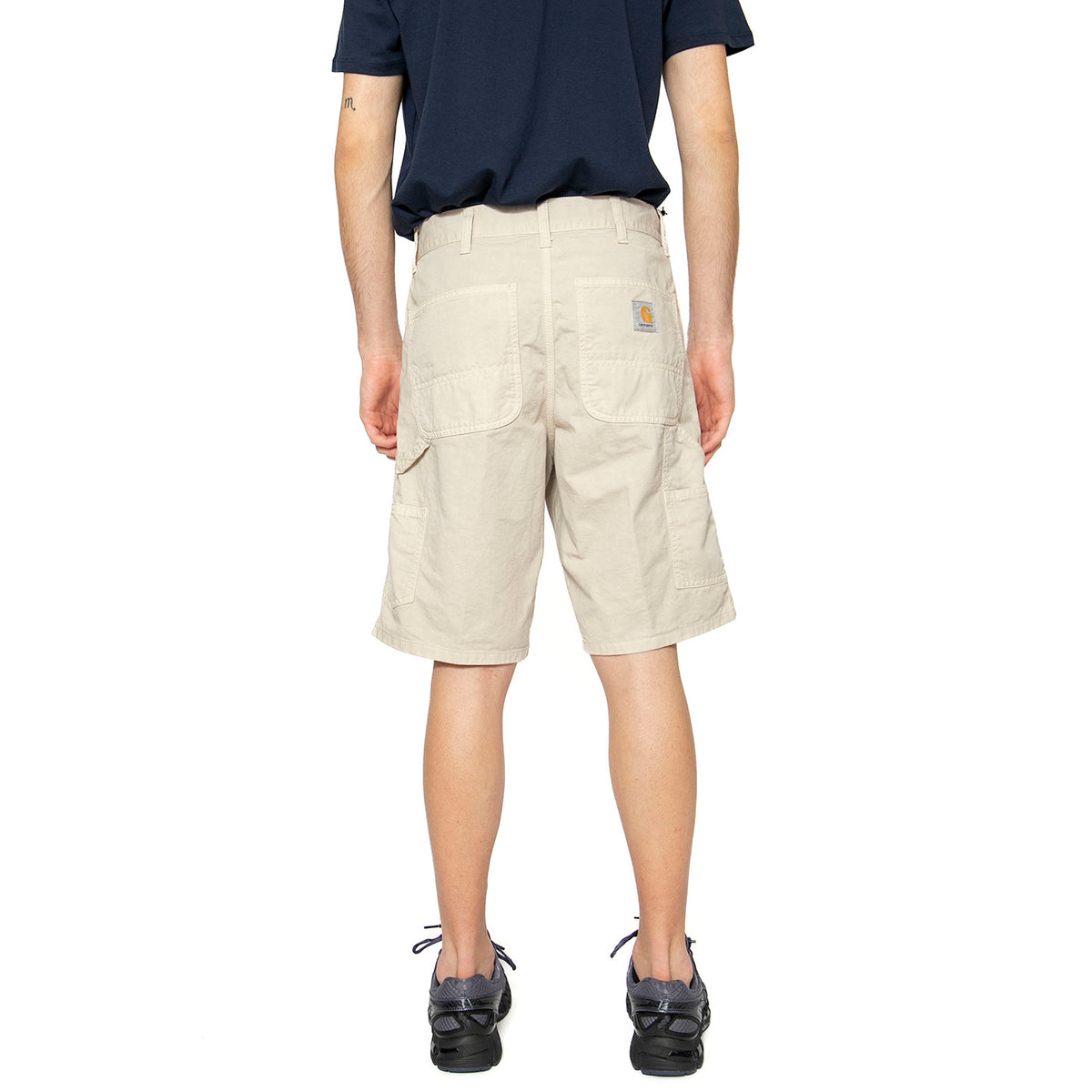Single Knee Short Fleur De Sel - Bermuda Uomo Beige I031504.2LPGD . CARHARTT WIP 