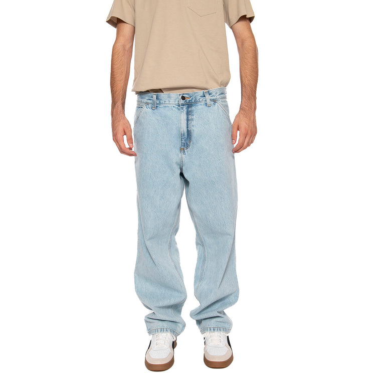 Single Knee Pant Blue - Pantaloni Denim Jeans Uomo Blu I032024.01A3 . CARHARTT WIP 