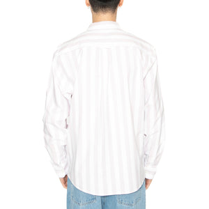 L/S Dillion Shirt Dillion Stripe, Hortensia / White - Camicia Uomo Multicolore I033027.2SNXX . CARHARTT WIP 