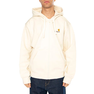 Hooded American Script Jacket Natural - Giacca Uomo Beige I033063.05XX . CARHARTT WIP 