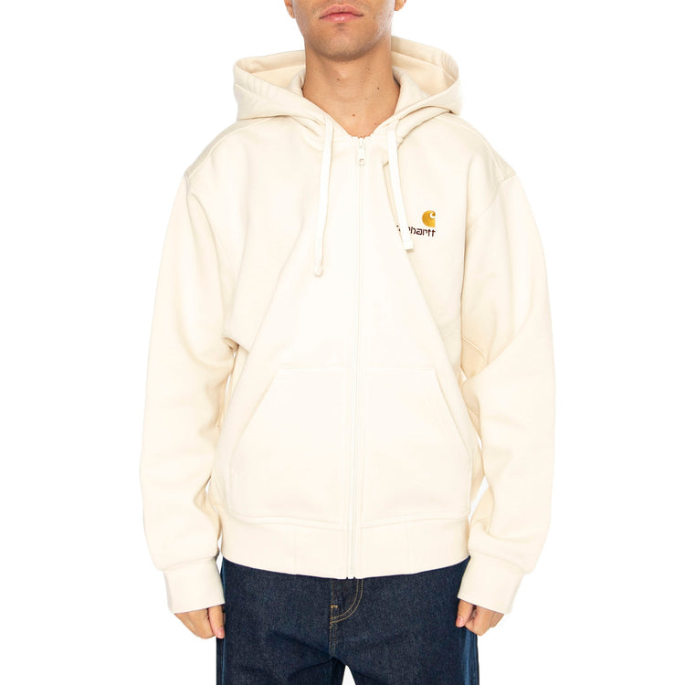 Hooded American Script Jacket Natural - Giacca Uomo Beige I033063.05XX . CARHARTT WIP 