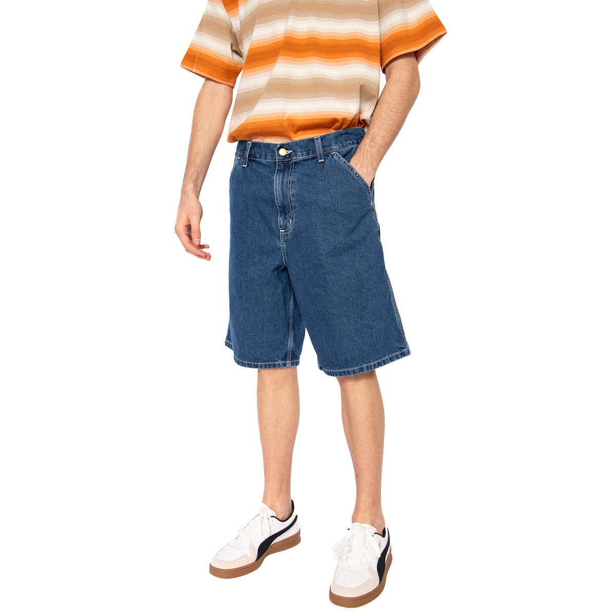 Simple Short Blue - Bermuda Uomo Blu I033333.0106 . CARHARTT WIP 
