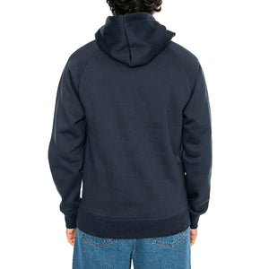 Hooded Chase Sweat Mizar / Gold - Felpa con Cappuccio Uomo Blu I033661.2MZXX . CARHARTT WIP 
