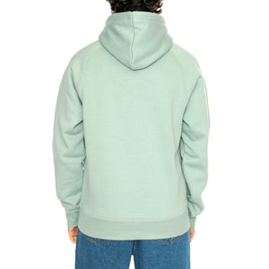 Hooded Chase Sweat Frosted Green / Gold - Felpa con Cappuccio Uomo Verde I033661.2O2XX . CARHARTT WIP 