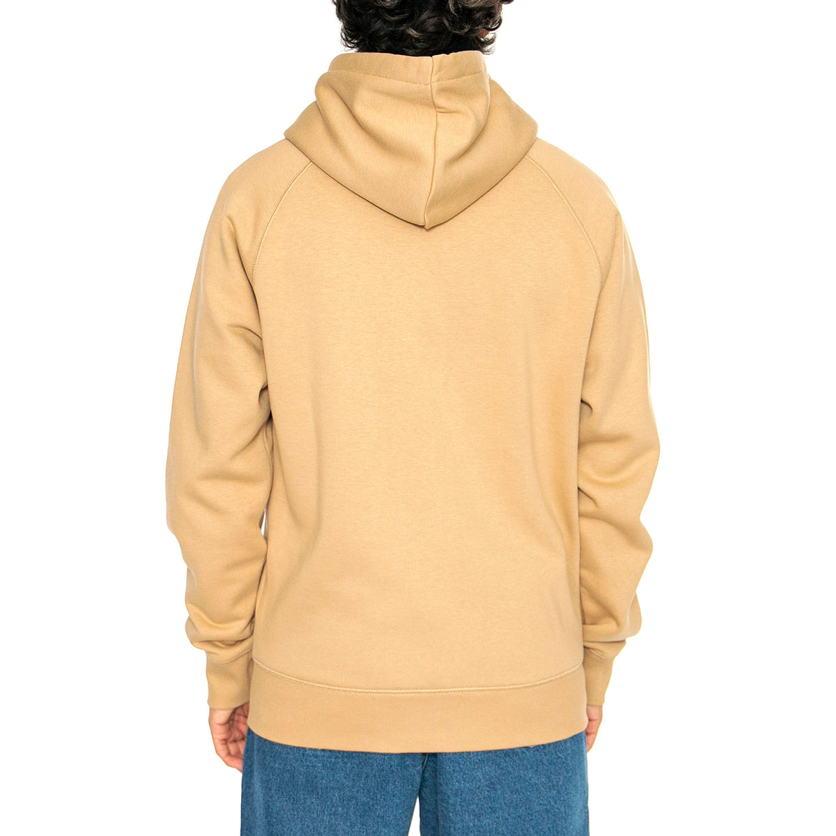 Hooded Chase Jacket Dusty H Brown / Gold - Felpa con Cappuccio e Zip Uomo Beige I033664.2N1XX . CARHARTT WIP 