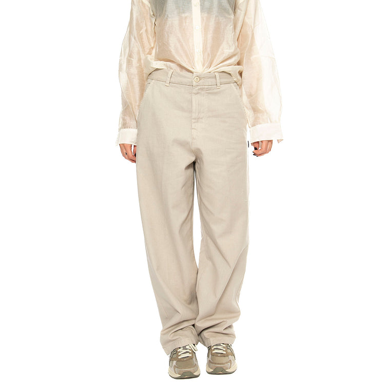W' Brady Pant Fleur De Sel - Pantalone Donna Beige I033770.2LPGT . CARHARTT WIP 