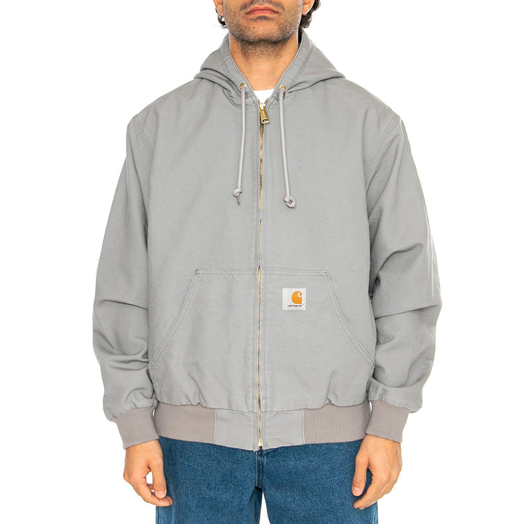 OG Active Jacket Yosemite - Giacca con Cappuccio e Zip Uomo Grigia I034311.2LR02 . CARHARTT WIP 
