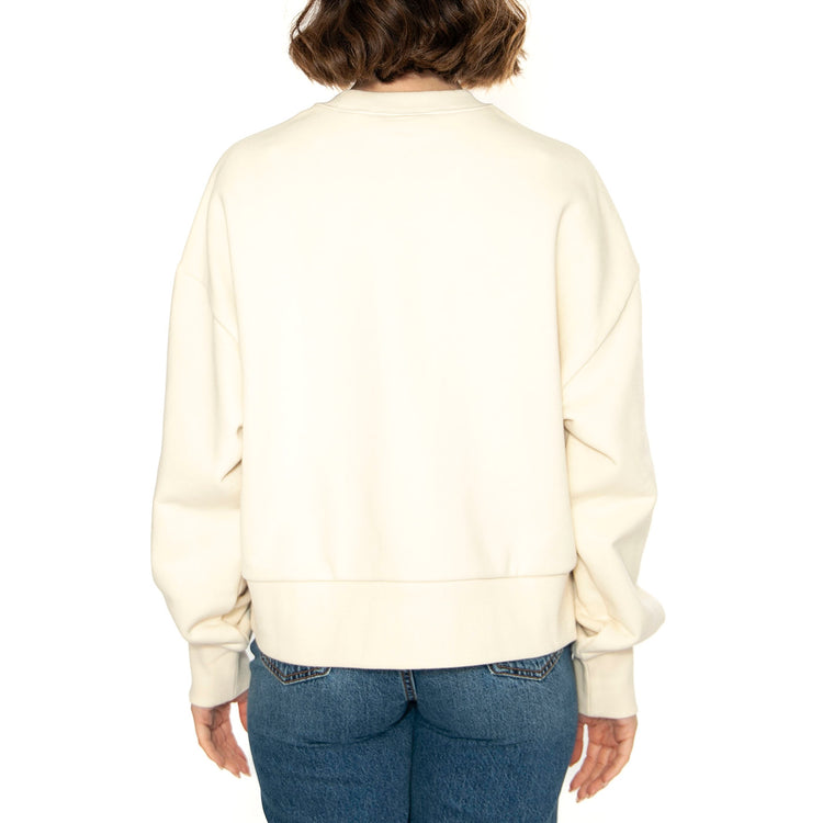 W' Eldon Sweat Natural - Felpa Girocollo Donna Beige I034373.05XX . CARHARTT WIP 