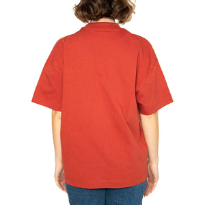 W' S/S Greatest Hits 02 T-S Vermillion / Black - Maglietta Girocollo Donna Rossa I034401.2NLXX . CARHARTT WIP 