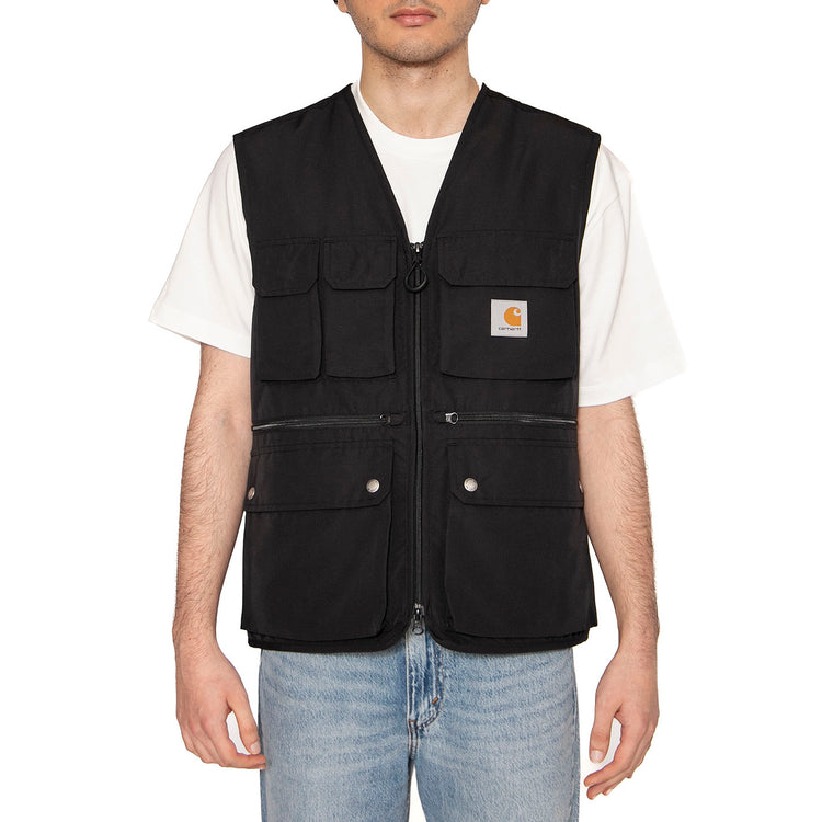 Irwin Vest Black - Giacca Smanicata Uomo Nera I034505.89XX . CARHARTT WIP 