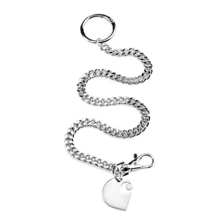 Cuban Link Keychain Silver - Portachiavi Argento I034580.95XX . CARHARTT WIP 