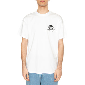 S/S Catalogue T-Shirt White / Black - Maglietta Girocollo Uomo Bianca I034644.00AXX . CARHARTT WIP 