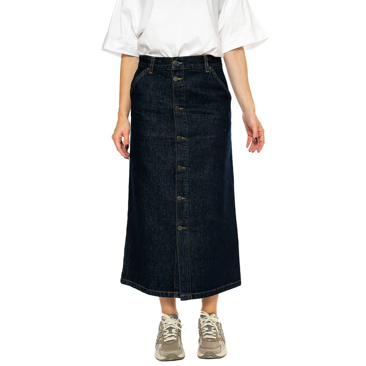 W' Marvin Skirt Blue - Gonna Blu I034647.0102 . CARHARTT WIP 